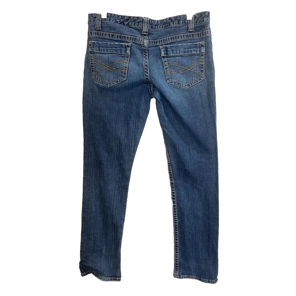 Aeropostale Bayla Skinny Leg Jeans Womens 11/12 Blue Denim Cotton Stretch Casual